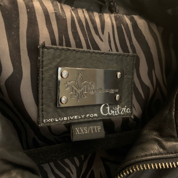 Mackage Exclusively for Aritzia Leather Jacket - Picture 1 of 3
